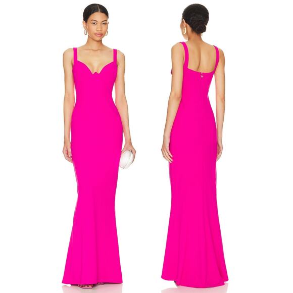 Nookie Romance Gown Maxi Jersey Party Formal Elegant Statement Prom Classy S - Picture 1 of 12
